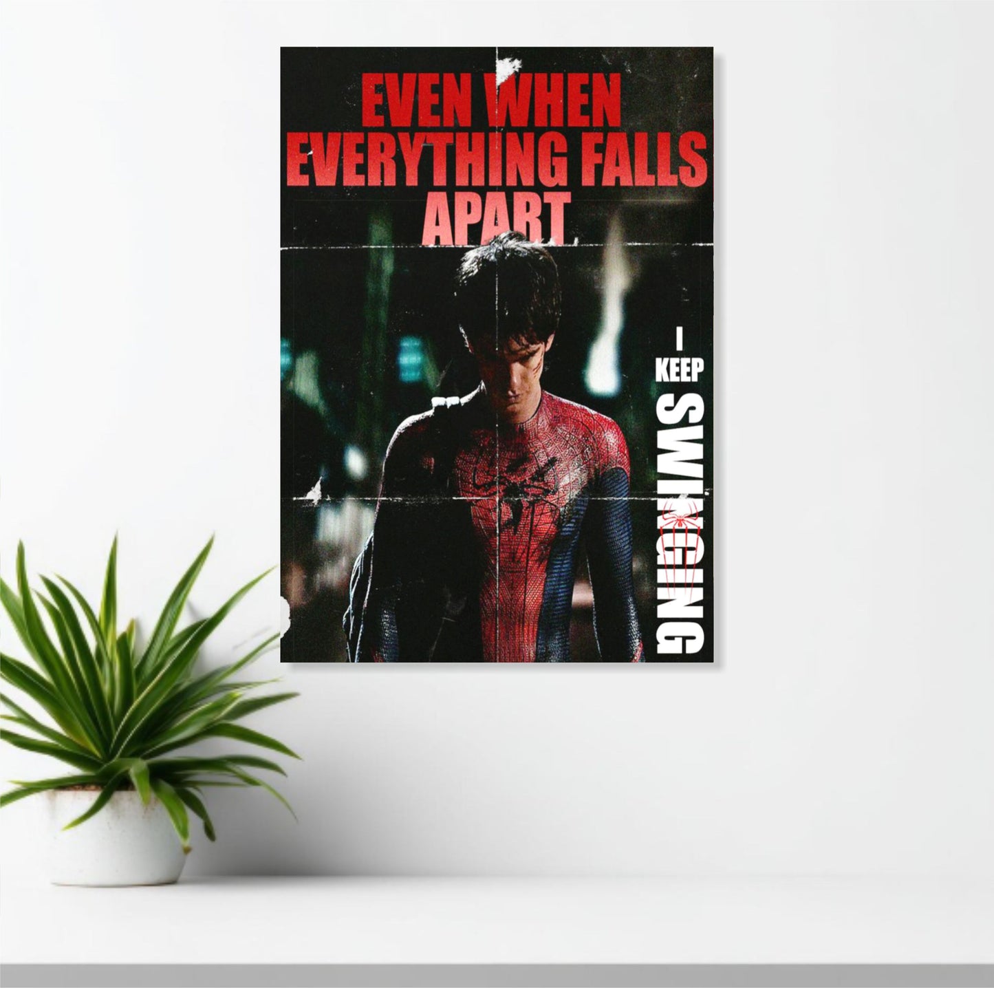 Andrew Garfield Spider-Man Poster | Amazing Spiderman Wall Art