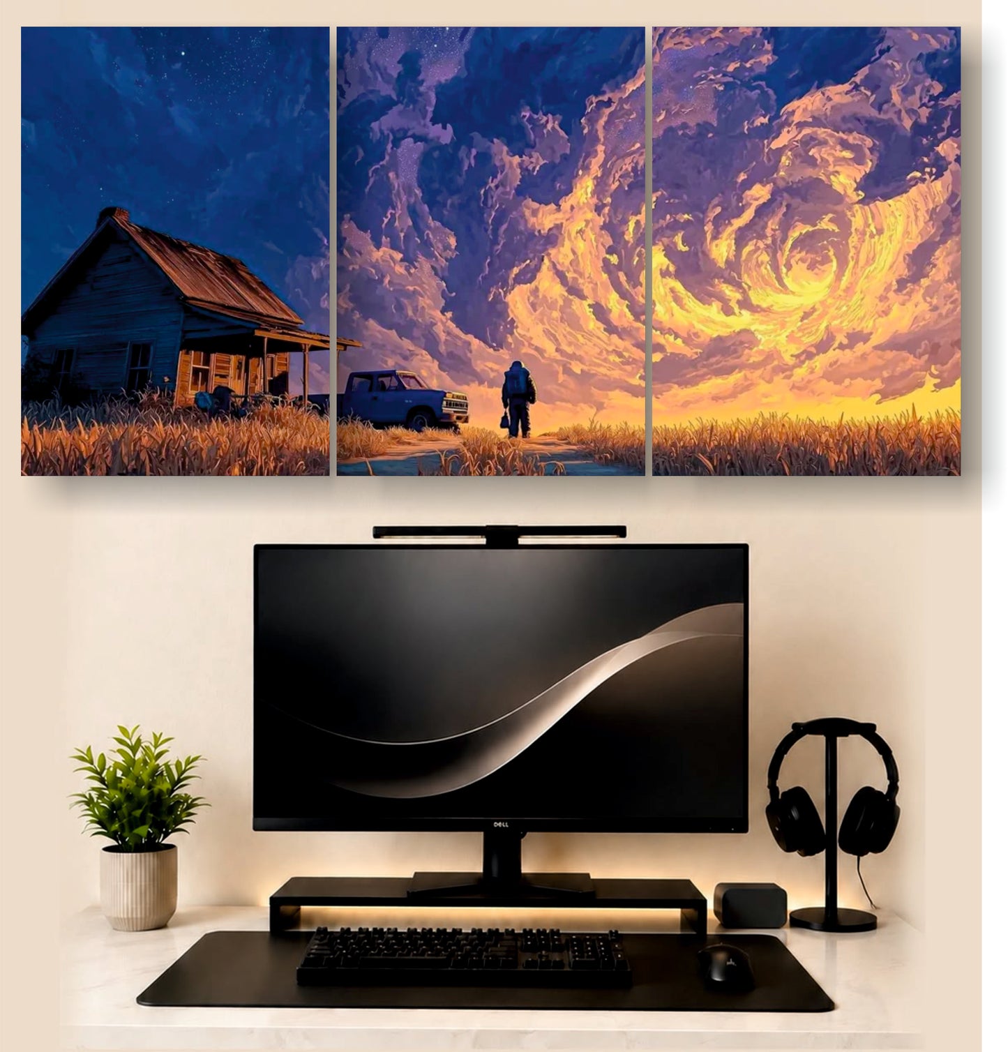 Interstellar Movie | 3 - Piece Split Poster | PosterDrip
