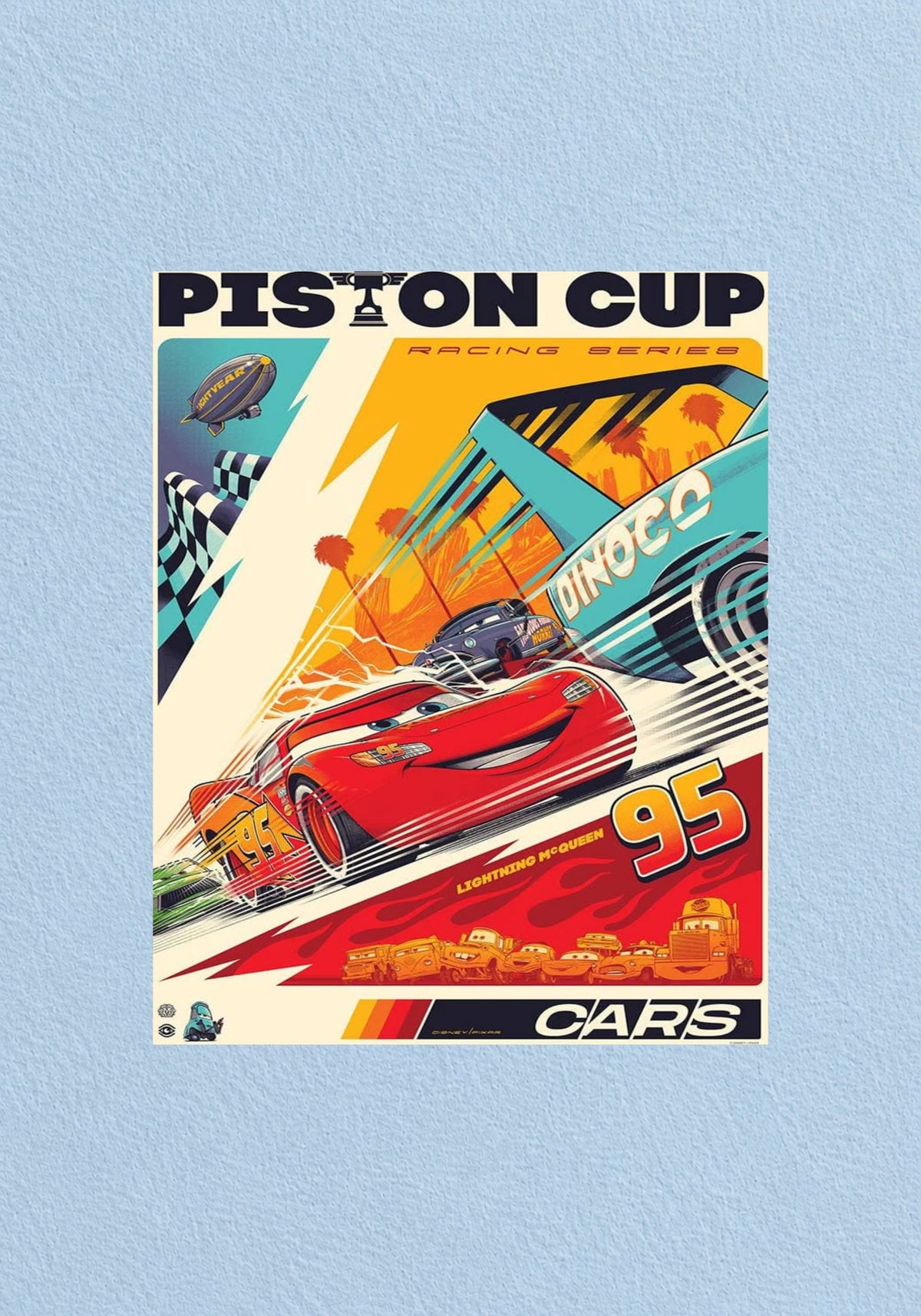 Piston Cup Racing Poster