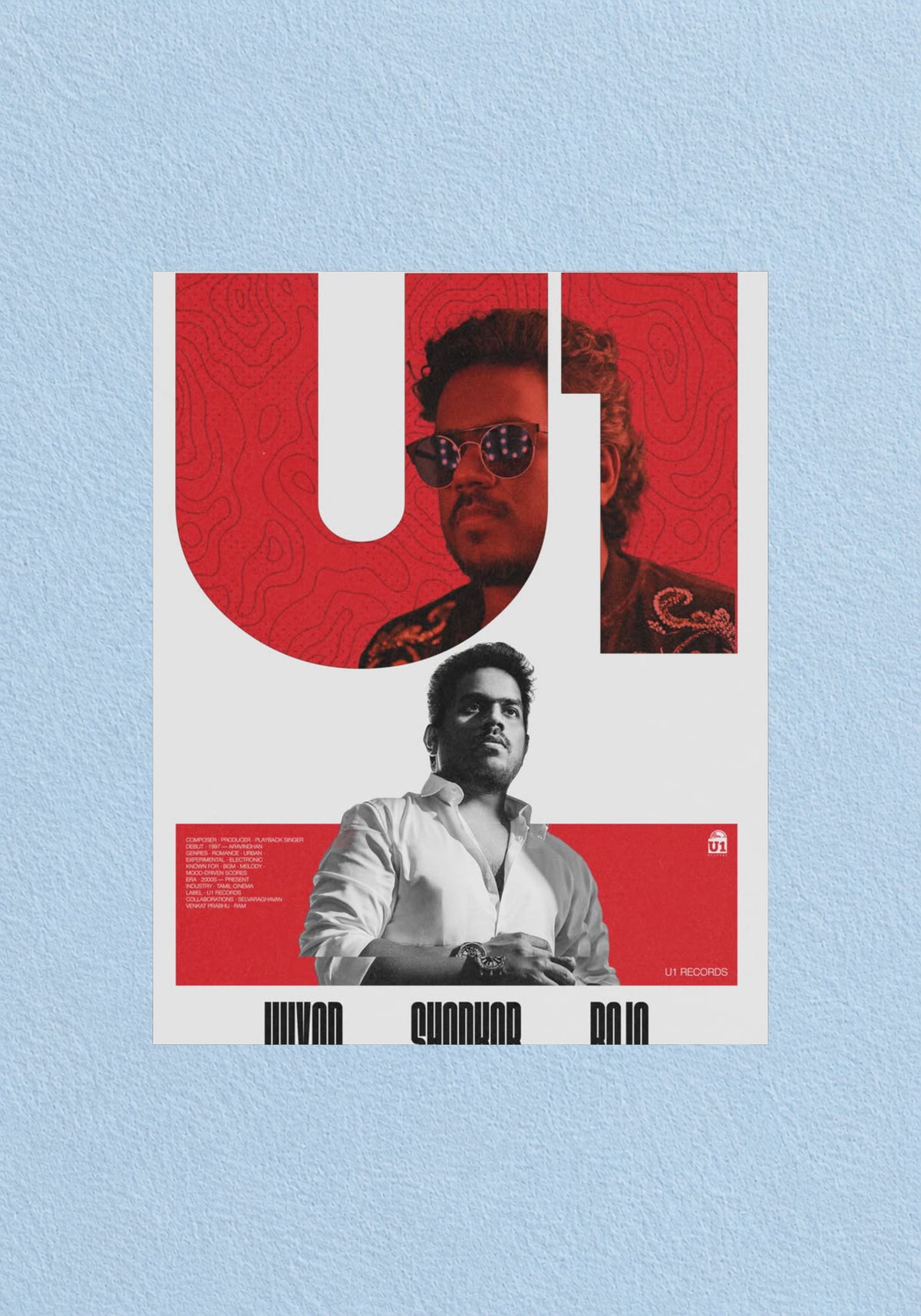 U1 Yuvan Shankar Raja Tribute Poster