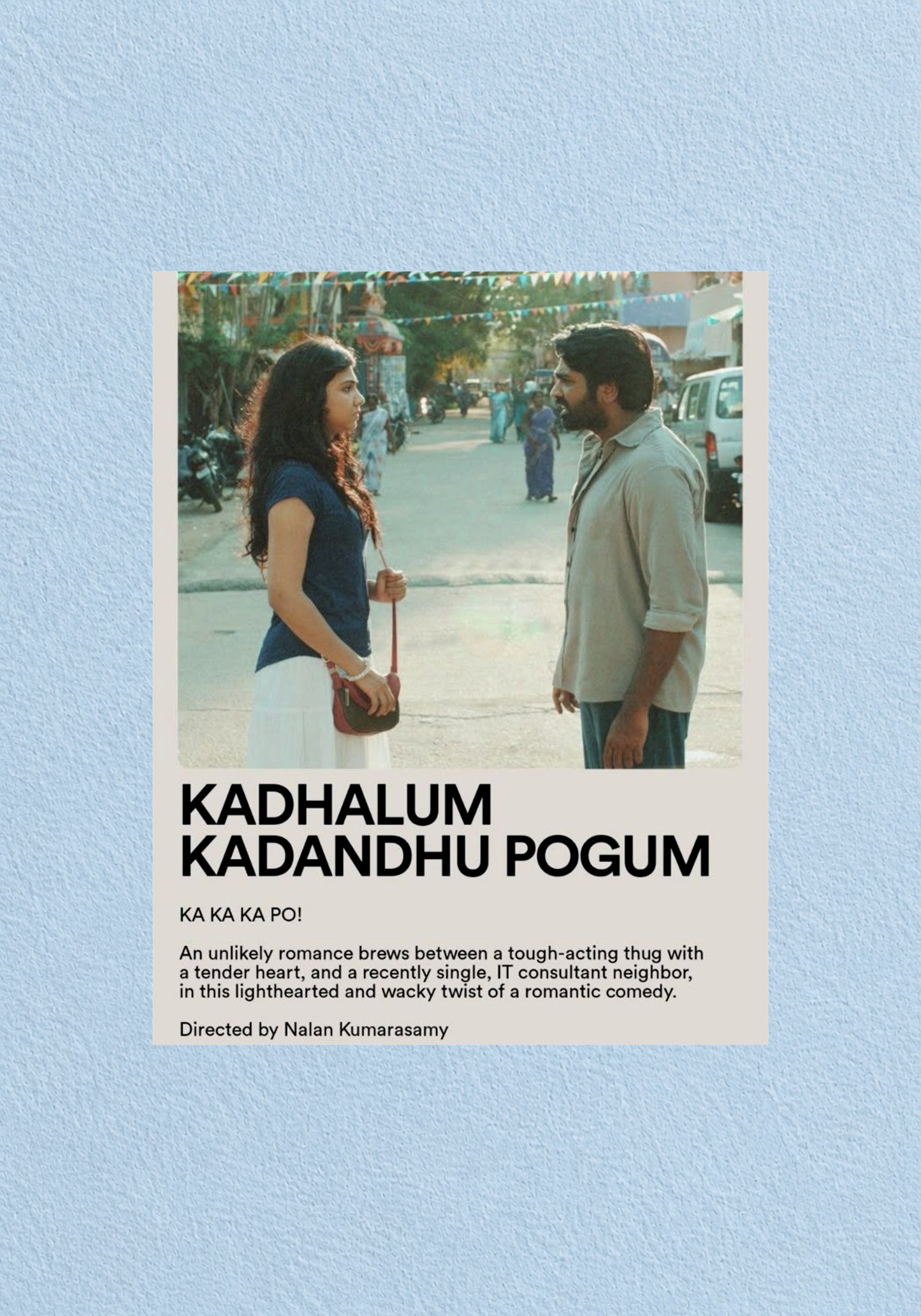 Kadhalum Kadandhu Pogum Poster | Tamil Movie Wall Poster