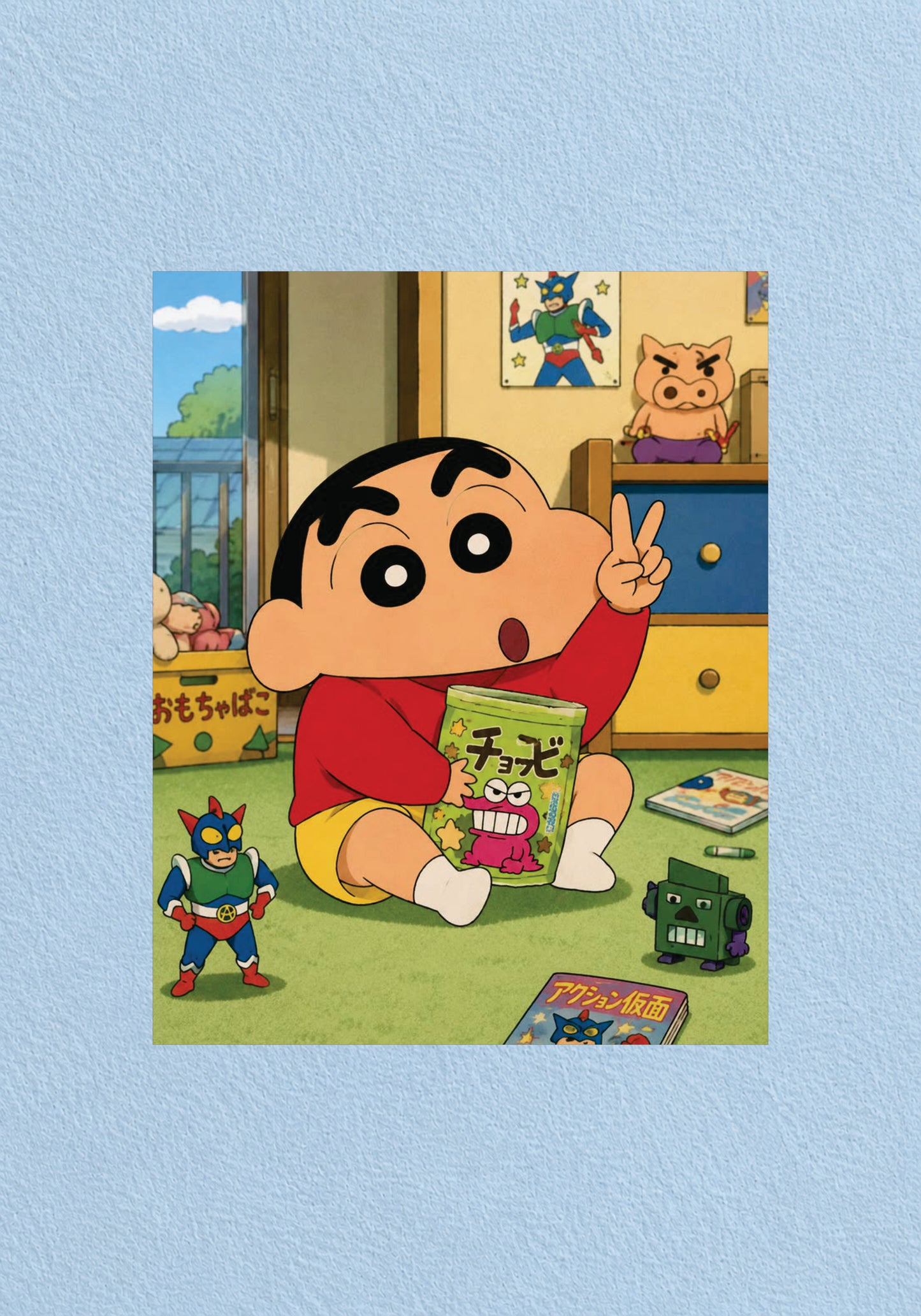 Shin Chan Room Toys Poster