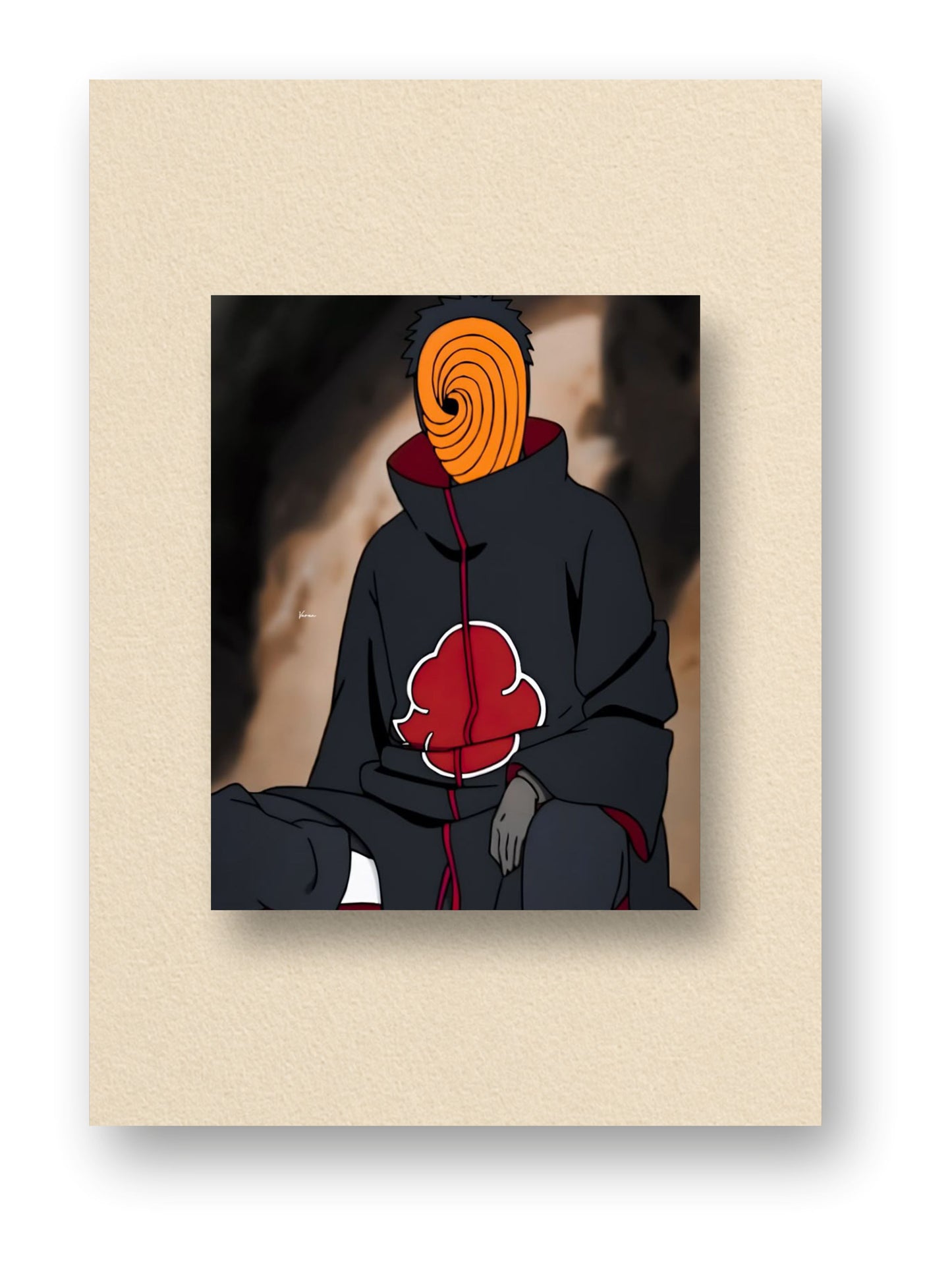 Obito Akatsuki Poster | Naruto