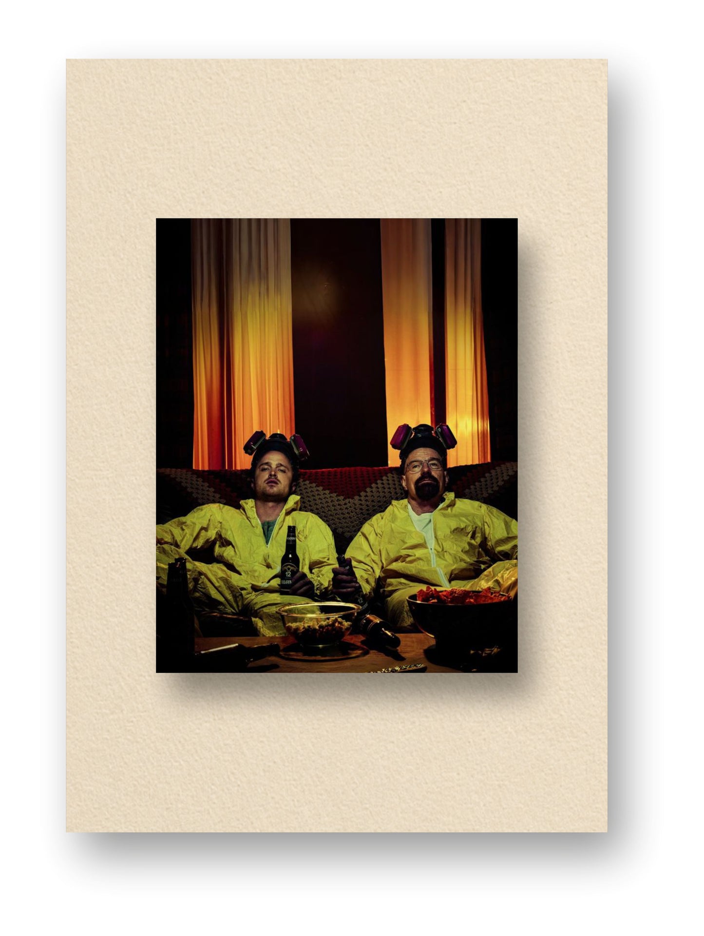 Breaking Bad Series | Red Jumpsuit Duo Poster