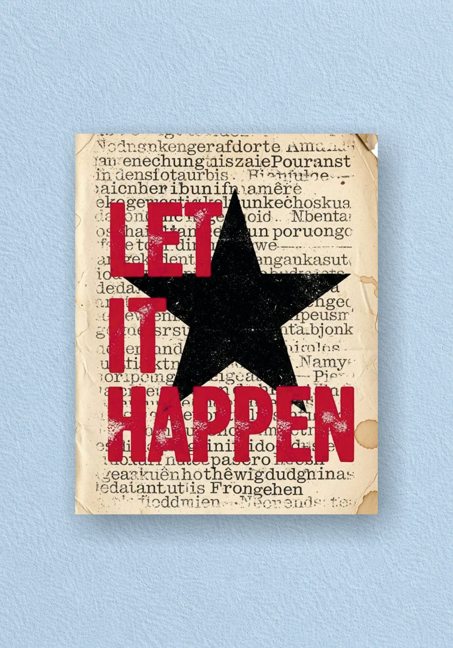 Let It Happen Poster |