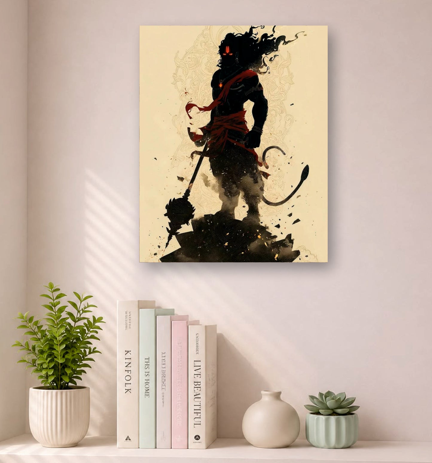 Hanuman Mythic Storm Warrior | POSTERDRIP