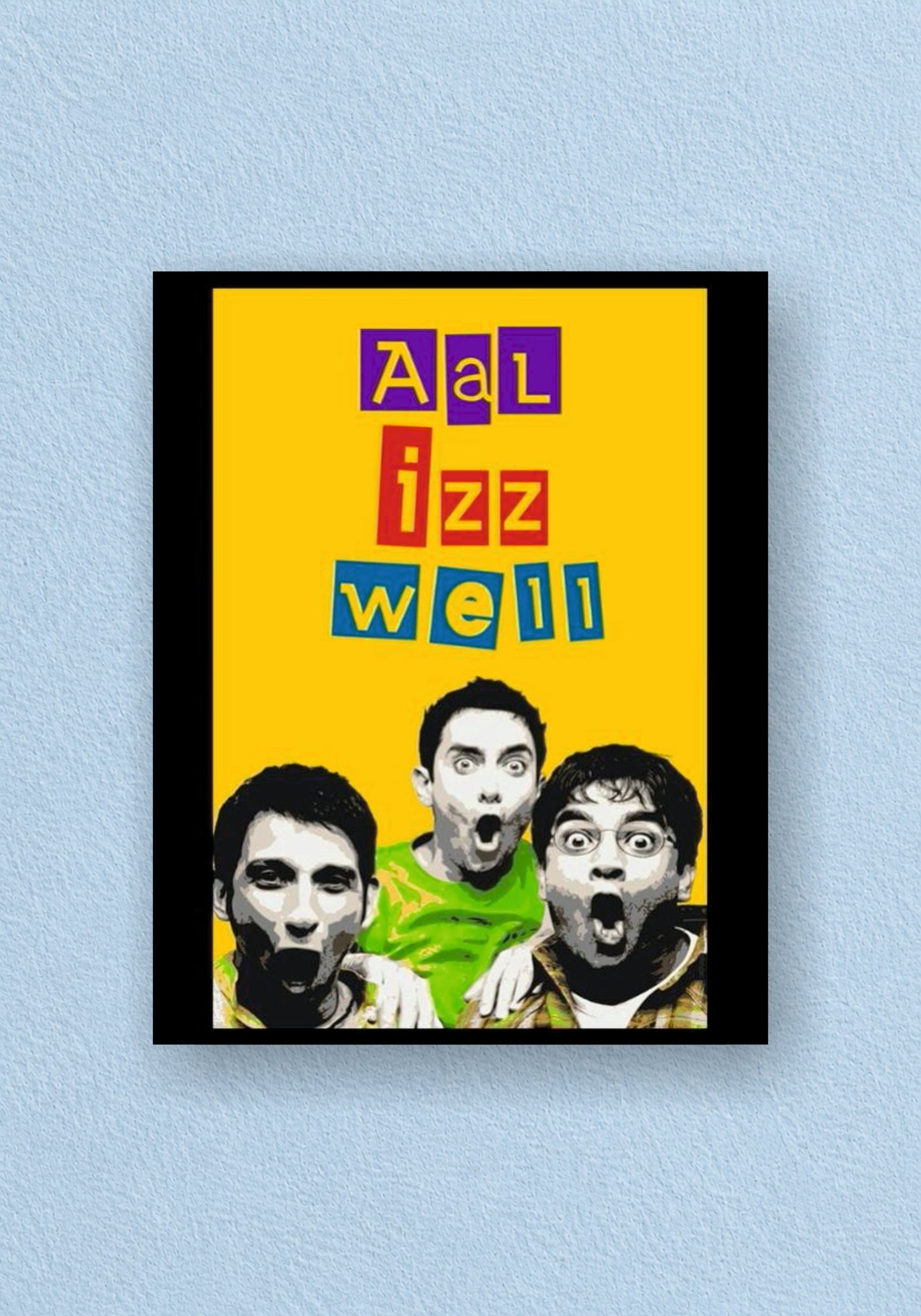 Aal Izz Well Poster | Bollywood Wall Poster