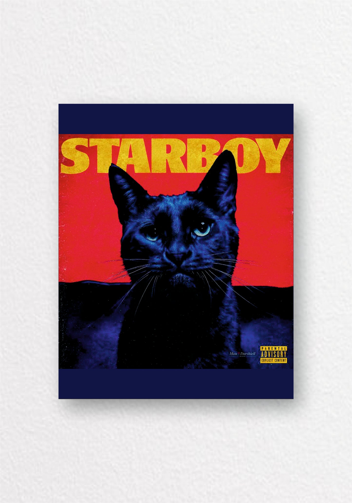The Weeknd Tribute Poster | Music Aesthetic Wall Art