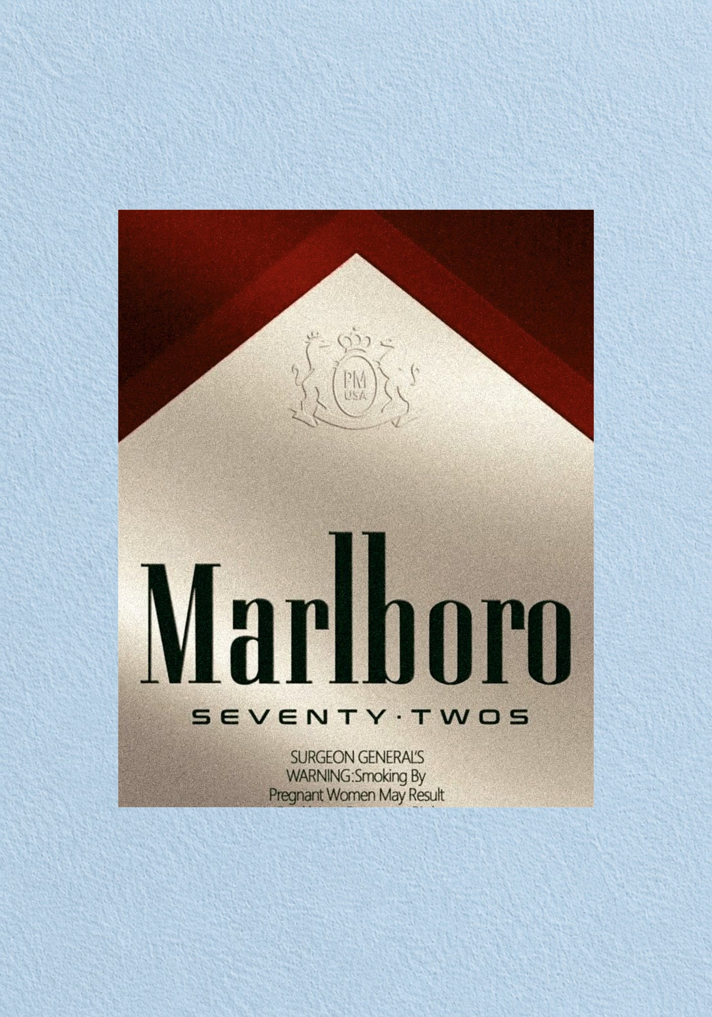 Marlboro Seventy-Twos Poster | Aesthetic Wall Poster