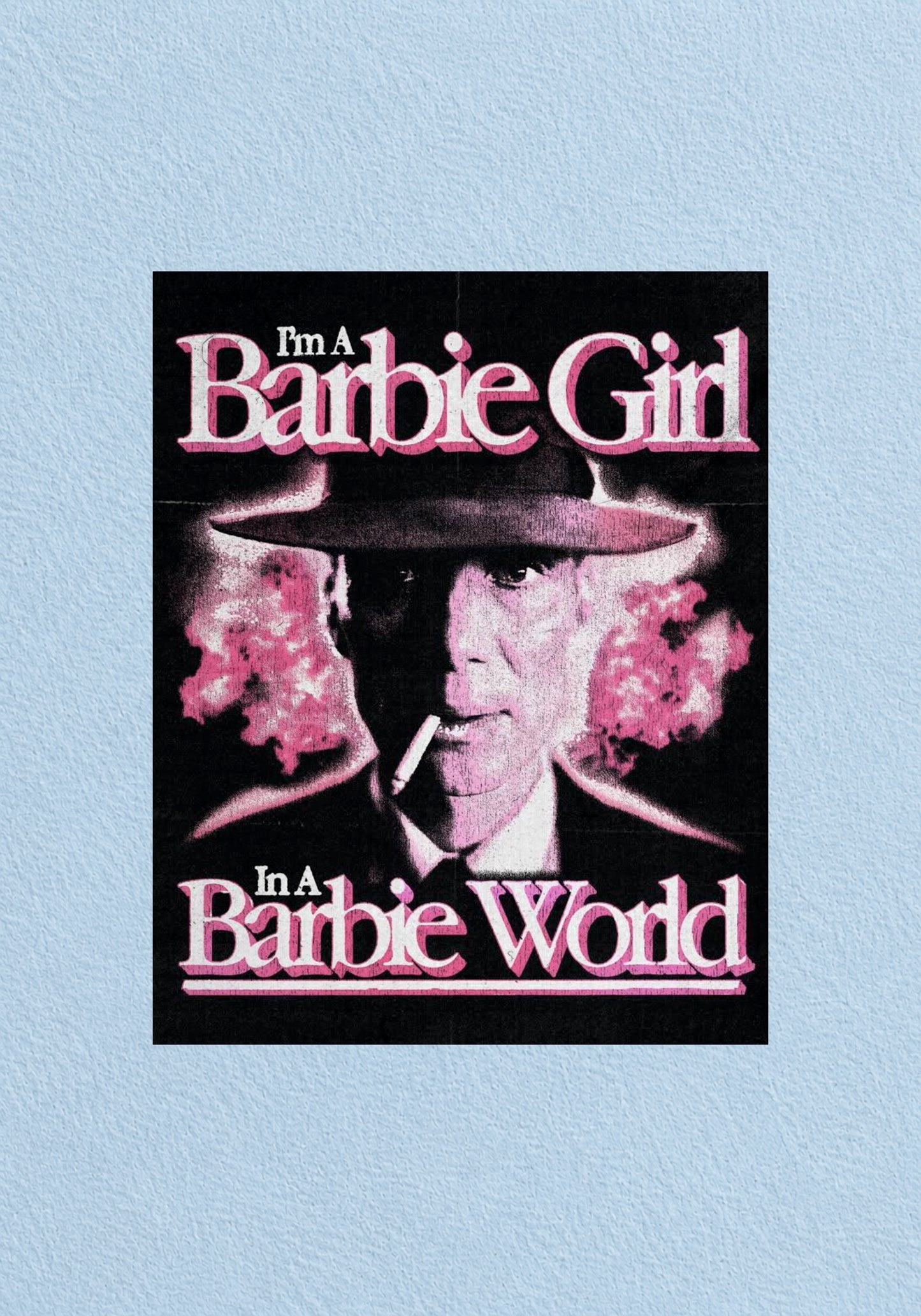 Barbie Girl Noir Poster | Aesthetic Wall Poster