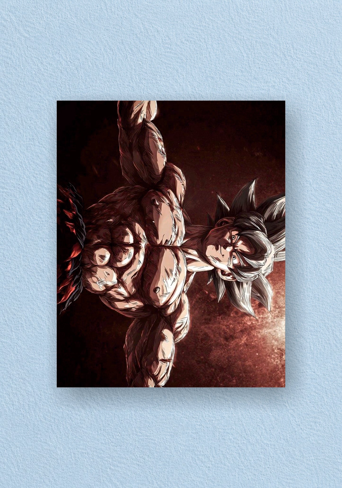 Ultra Instinct Warrior Poster | Anime Wall Poster