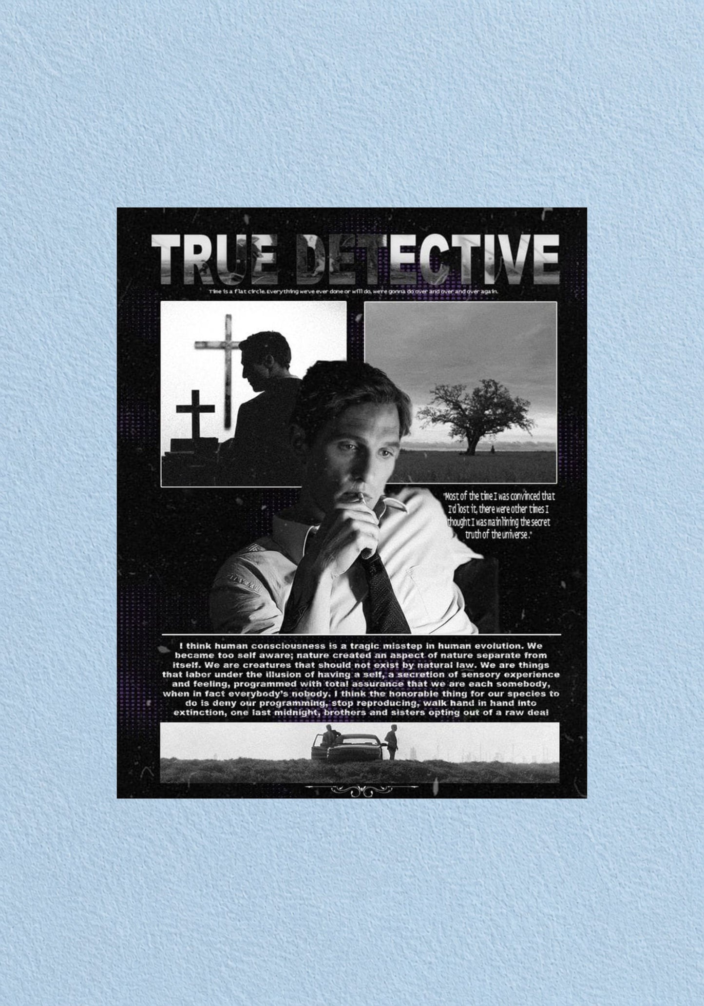 True Detective Poster | TV Show Wall Art