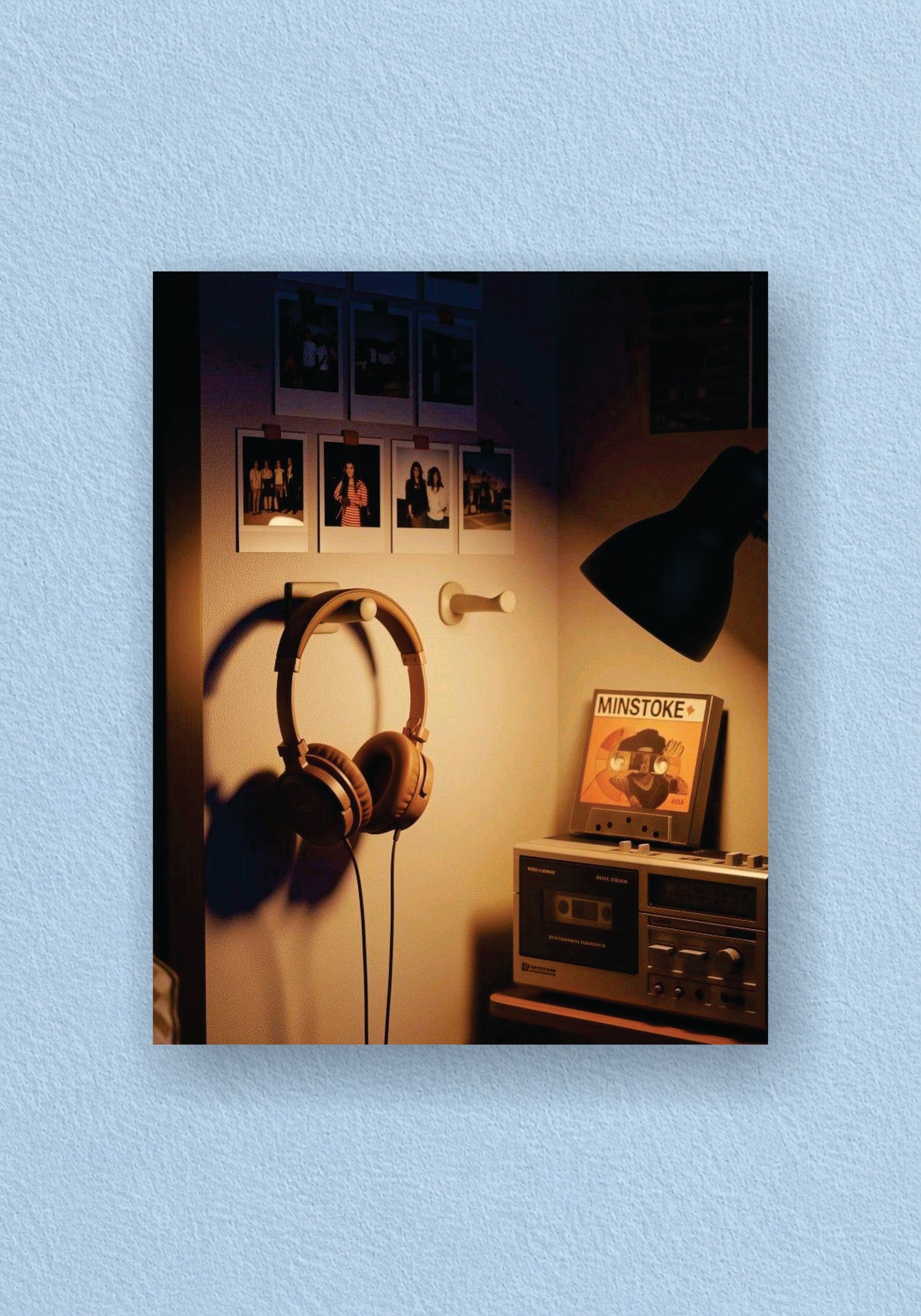 Aesthetic Headphone Music Room Poster