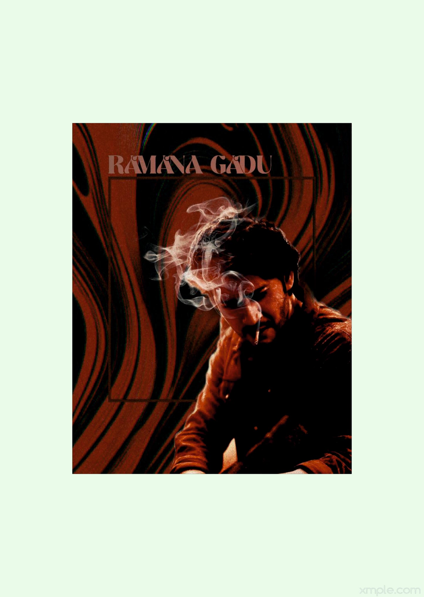 Guntur Kaaram Ramana Gadu Cinematic Poster