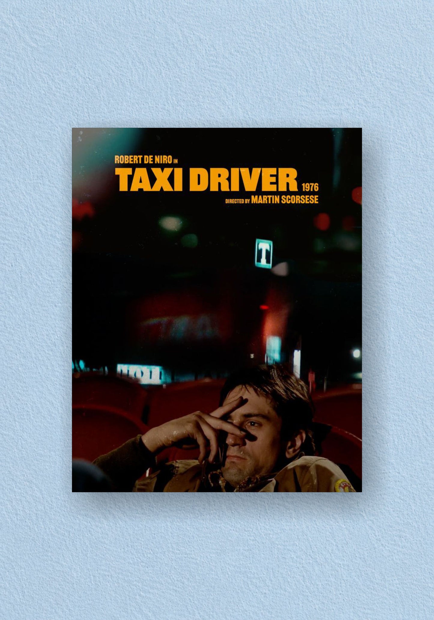 Taxi Driver Poster | Classic Movie Wall Art