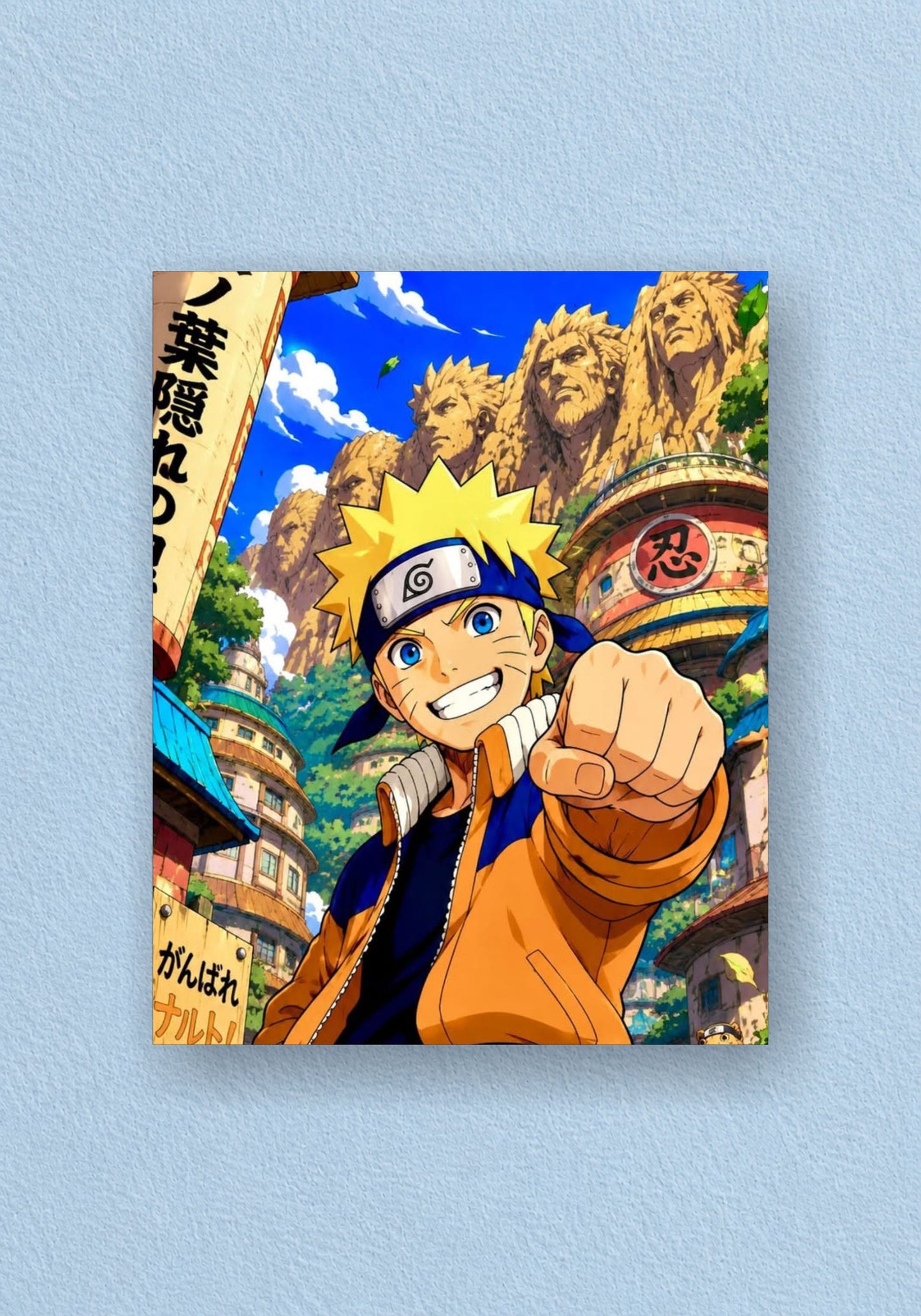 Naruto Group Poster | Naruto Anime Wall Art