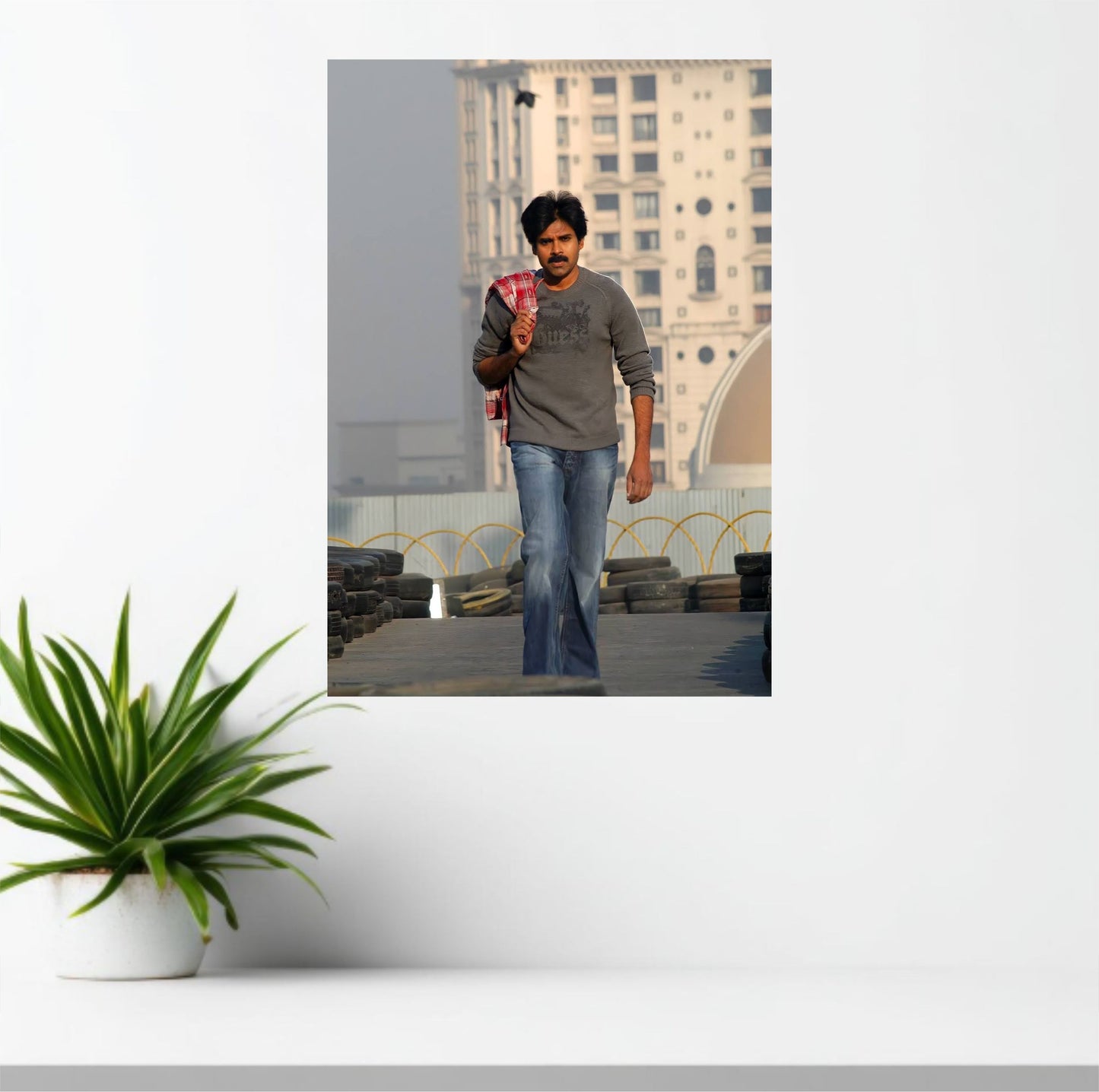 Pawan Kalyan Sanjay Shao OG Poster | Tollywood Power Star Wall Art