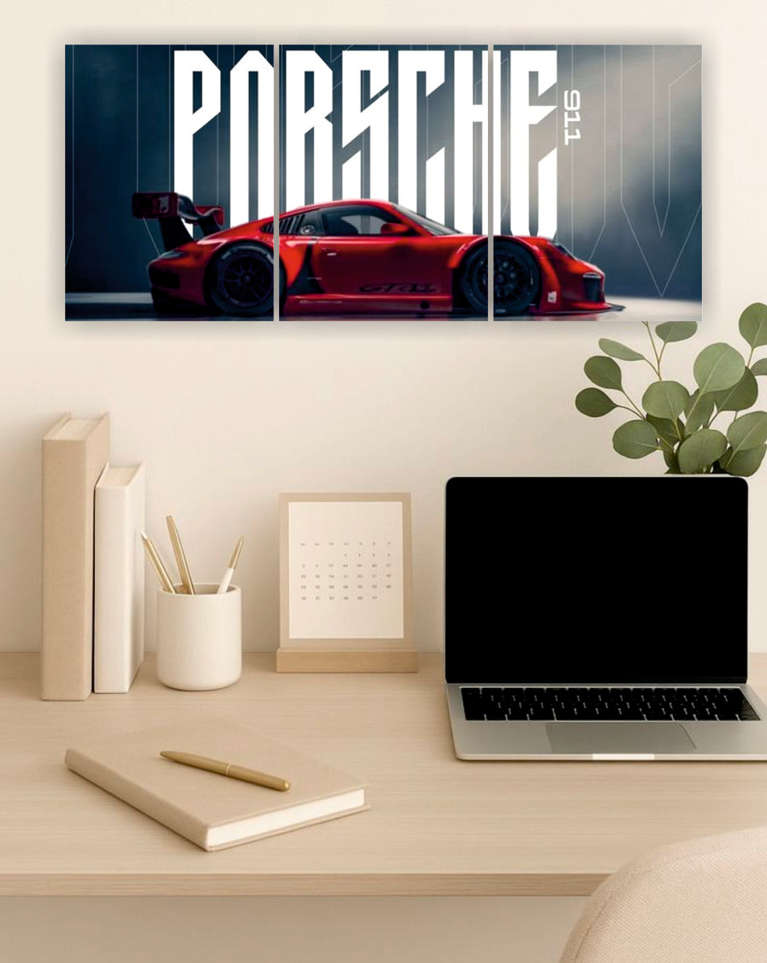 Porsche Spider-Man Edition 3-piece split wall art India – PosterDrip