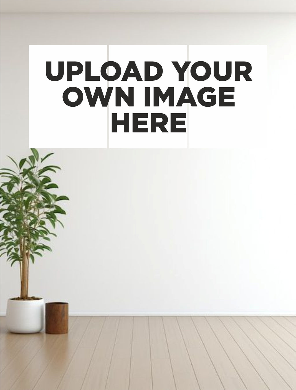 Customize Your Wall – 3-Piece Split Art Set