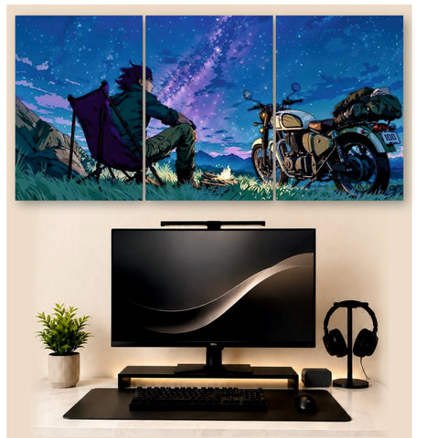 Royal Enfield Bike | 3 - Piece Split Poster | PosterDrip