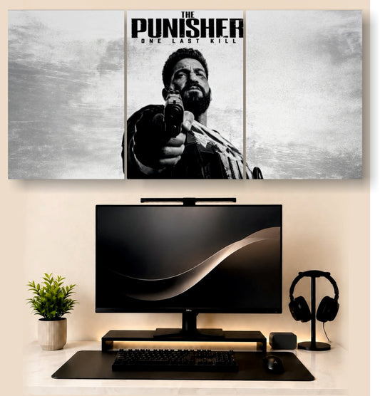 The Punisher  | 3 - Piece Split Poster | PosterDrip