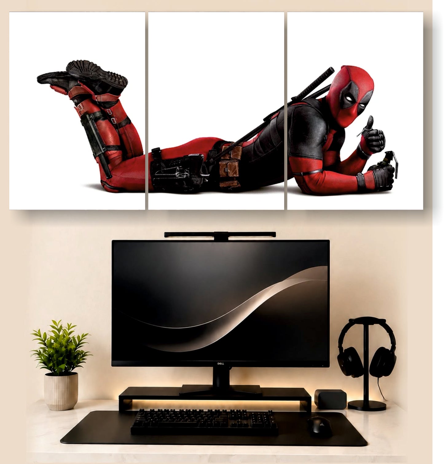 DeadPool | 3 - Piece Split Poster | PosterDrip