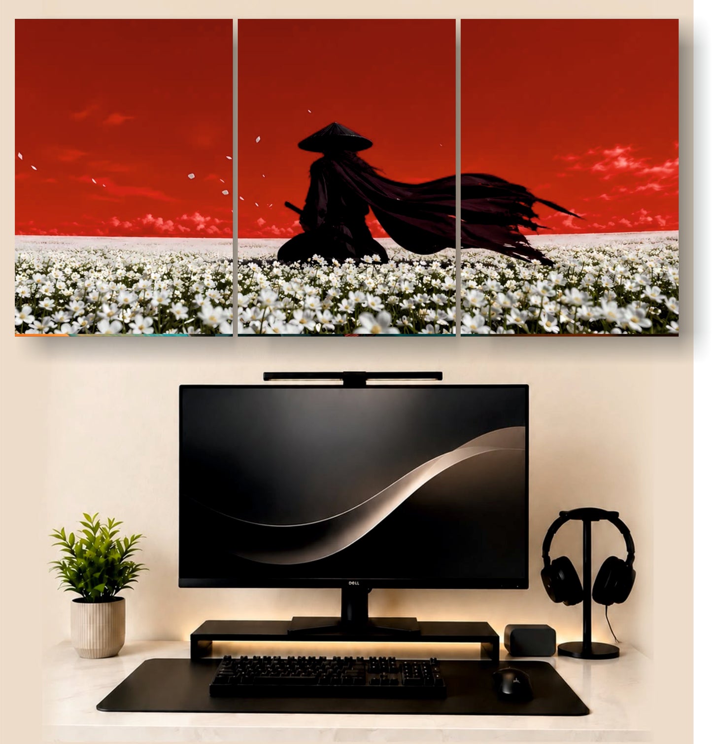 Ghost of Tsushima | 3 - Piece Split Poster | PosterDrip