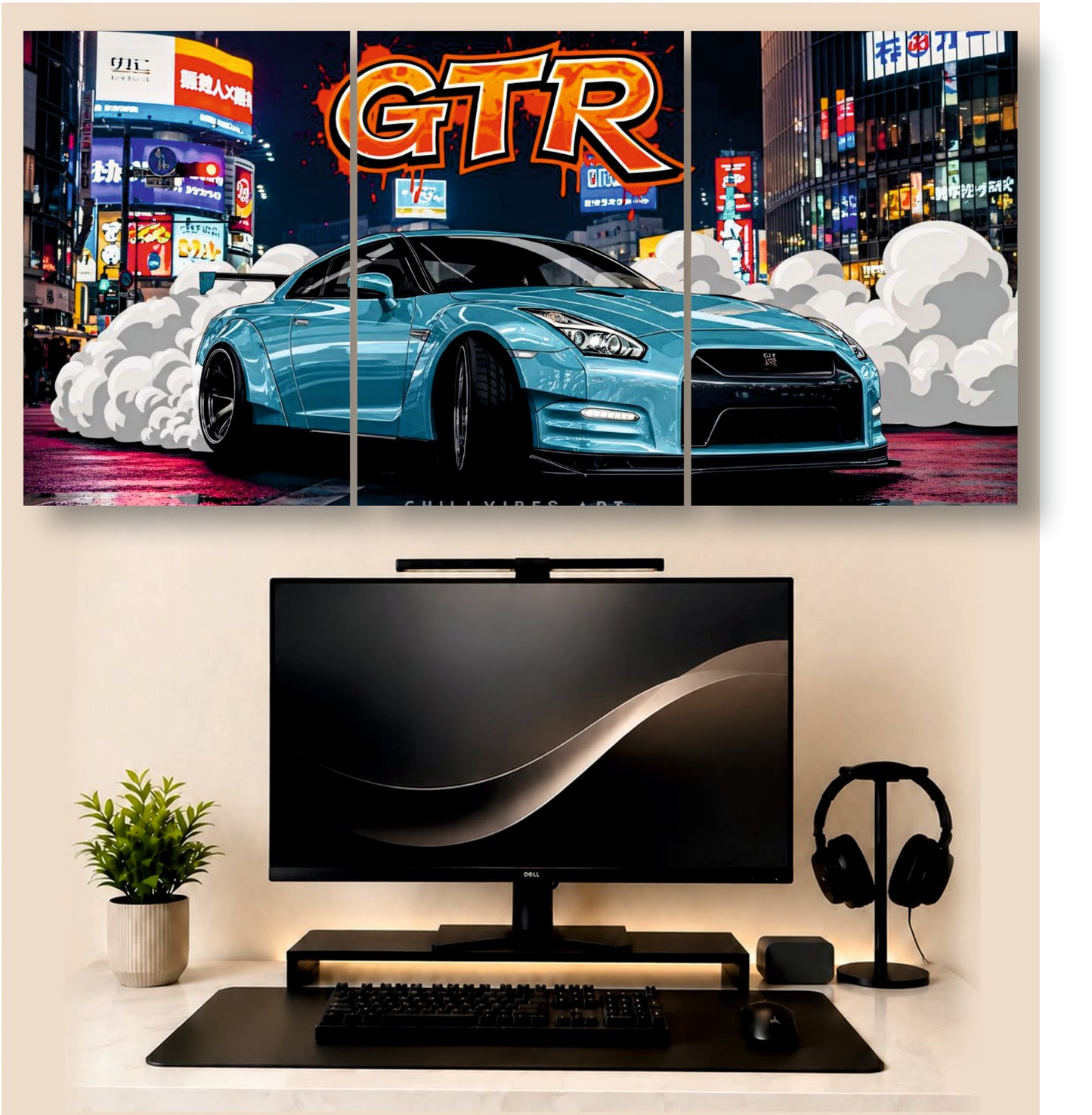 GTR | 3 - Piece Split Poster | PosterDrip