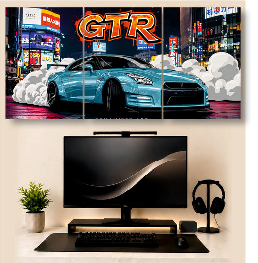 GTR | 3 - Piece Split Poster | PosterDrip