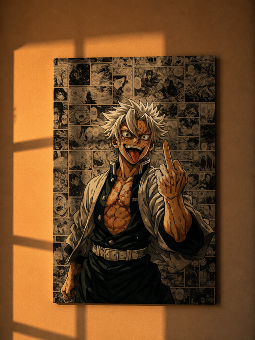 Sanemi Shinazugawa Character Poster