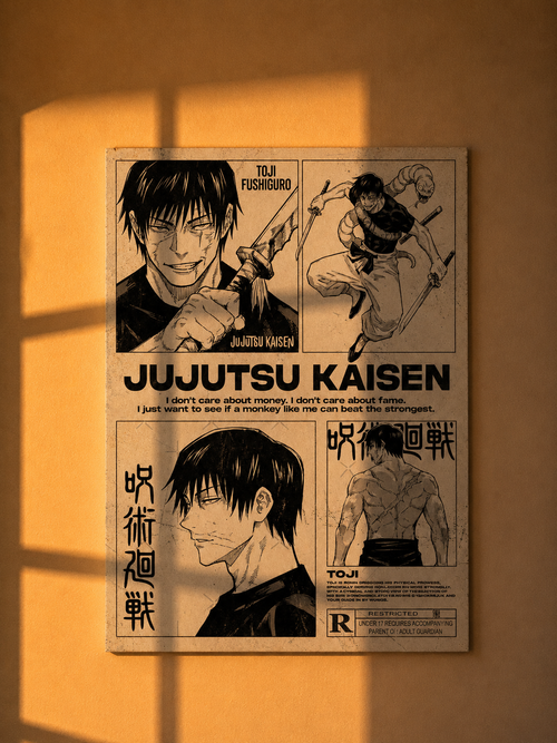 Toji Fushiguro Poster