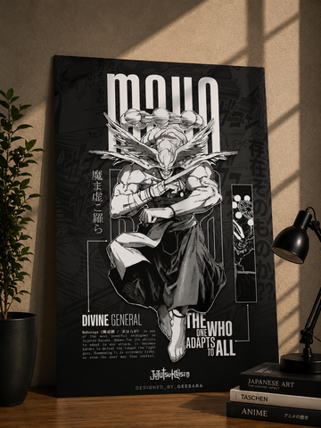 Mahoraga Divine General Shikigami Jujutsu Kaisen Poster
