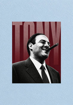 Tony Classic Gangster Portrait Poster