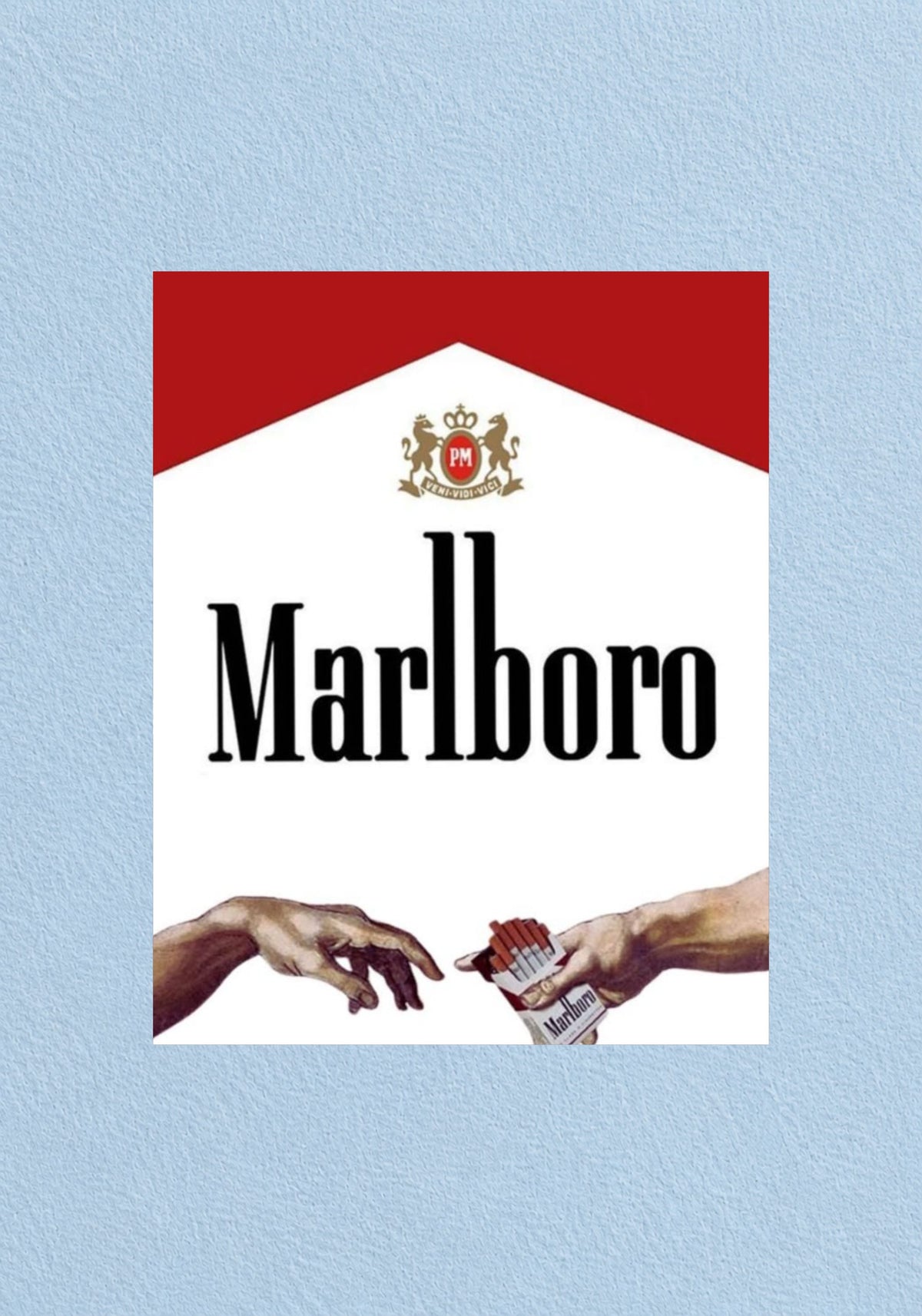 Vintage Marlboro Pack Poster