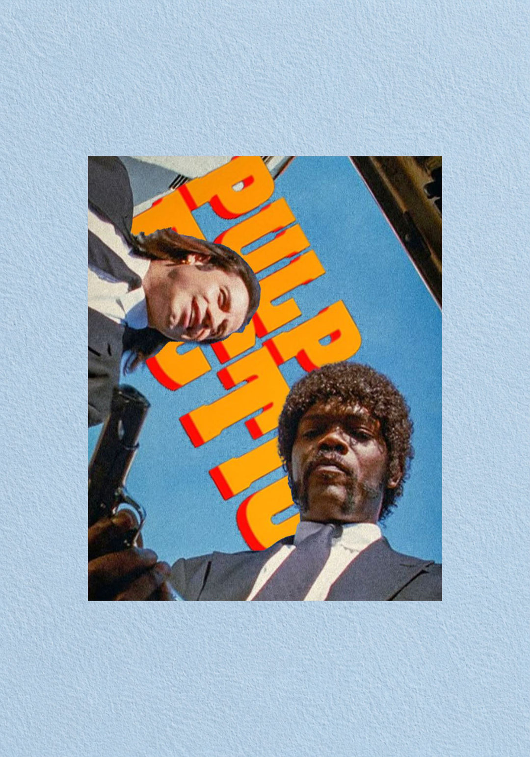 Pulp Fiction Retro Poster