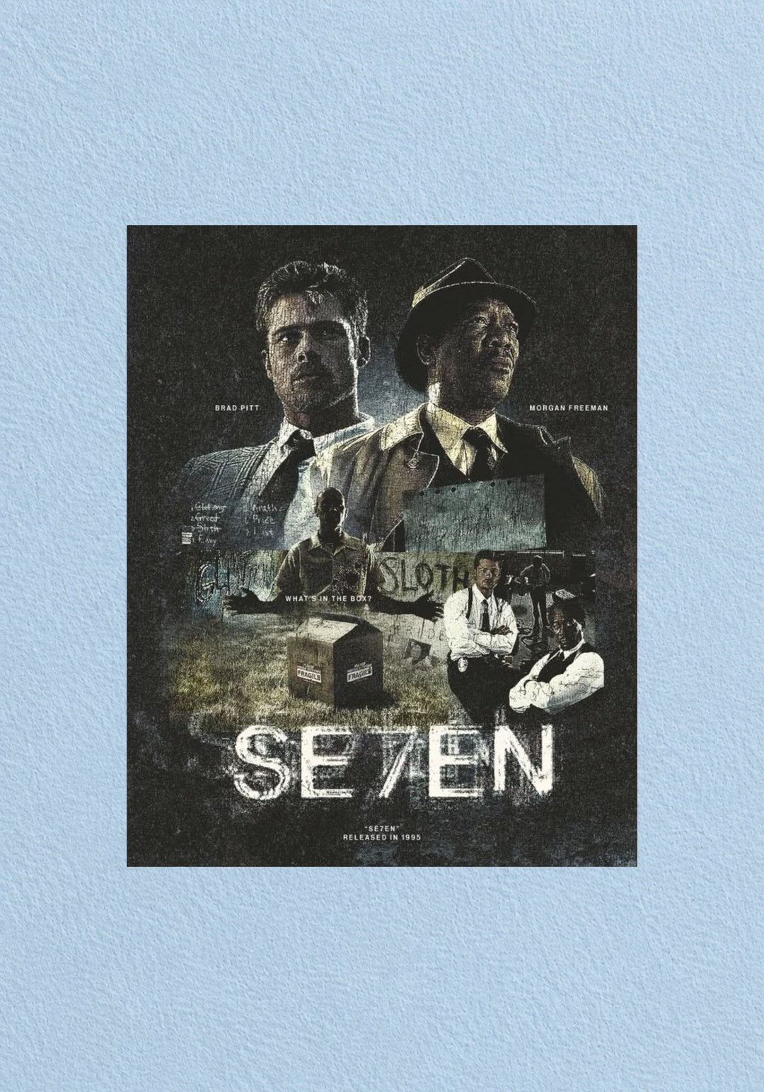 Se7en 1995 Thriller Poster