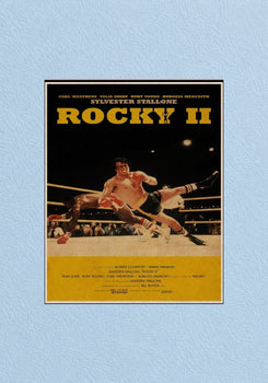 Rocky II Vintage Boxing Poster