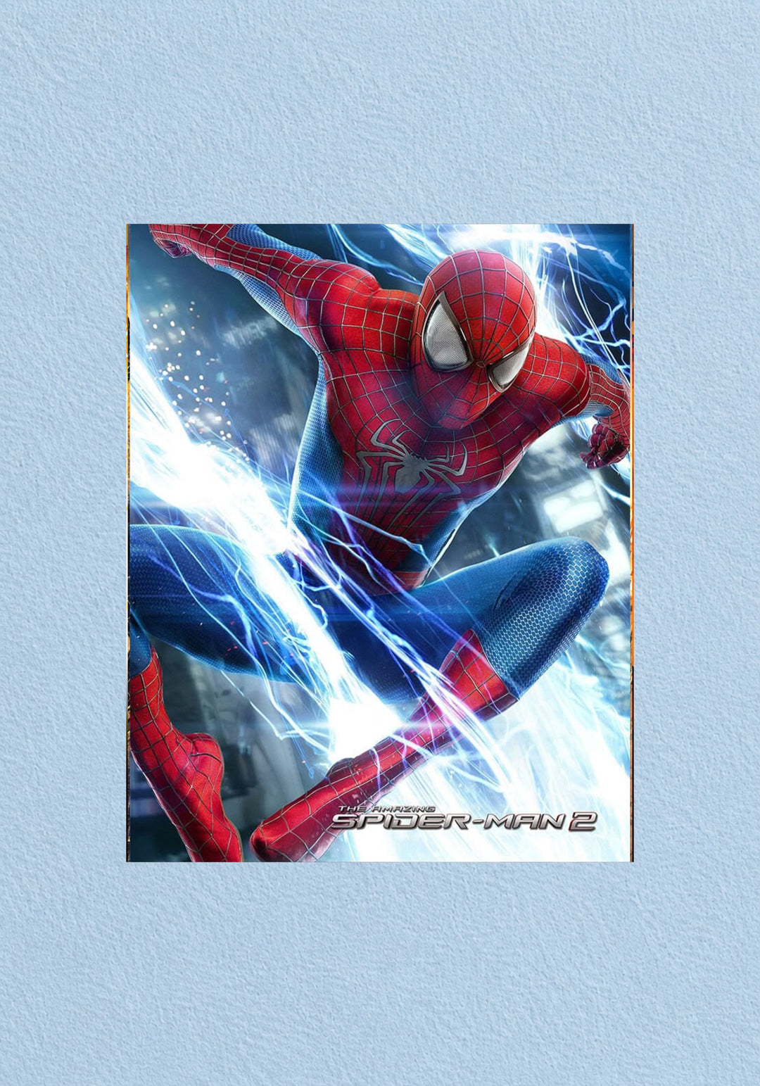 Spider-Man Lightning Pose Poster