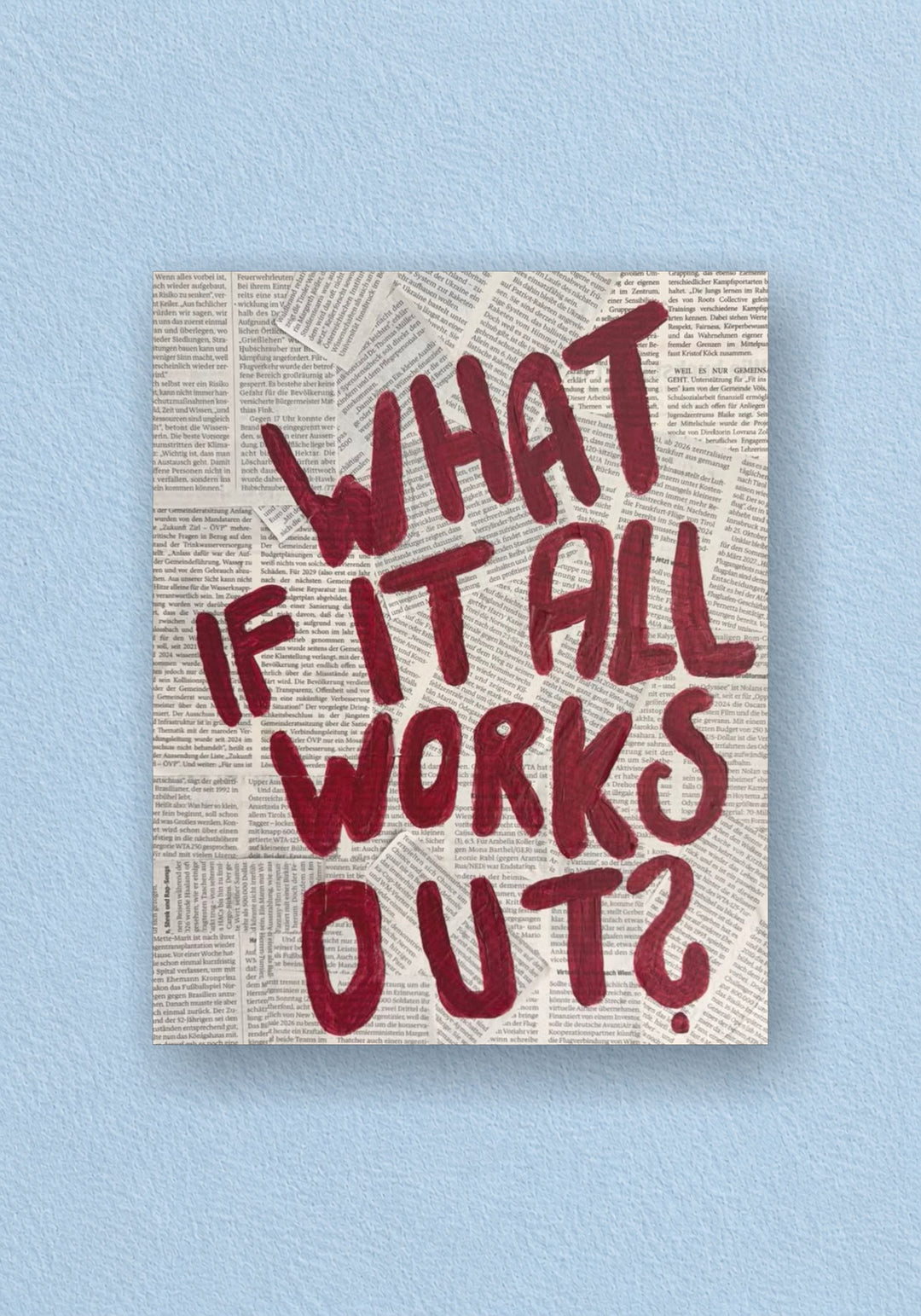 What If It All Works Out Poster