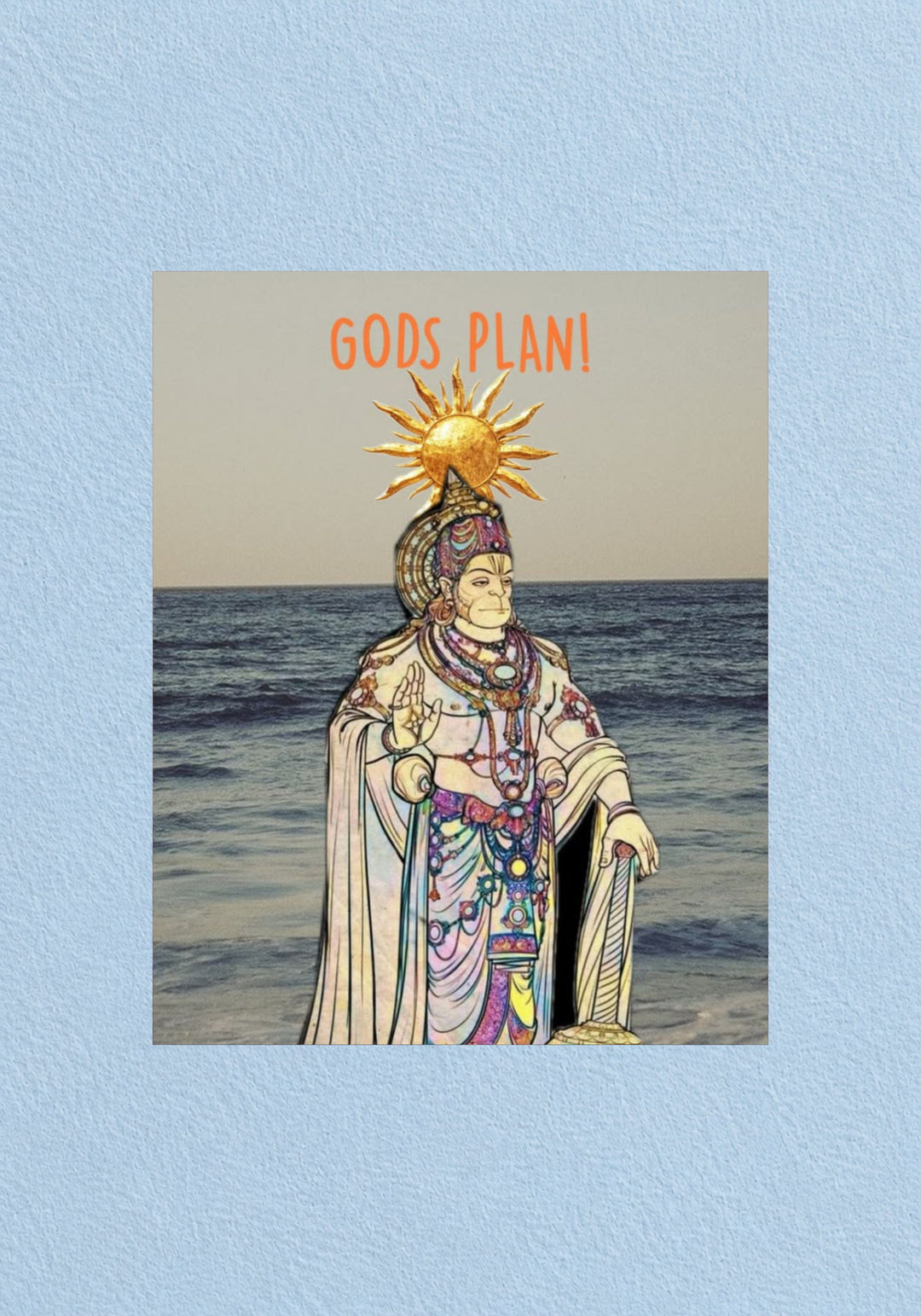 Gods Plan Hanuman Poster