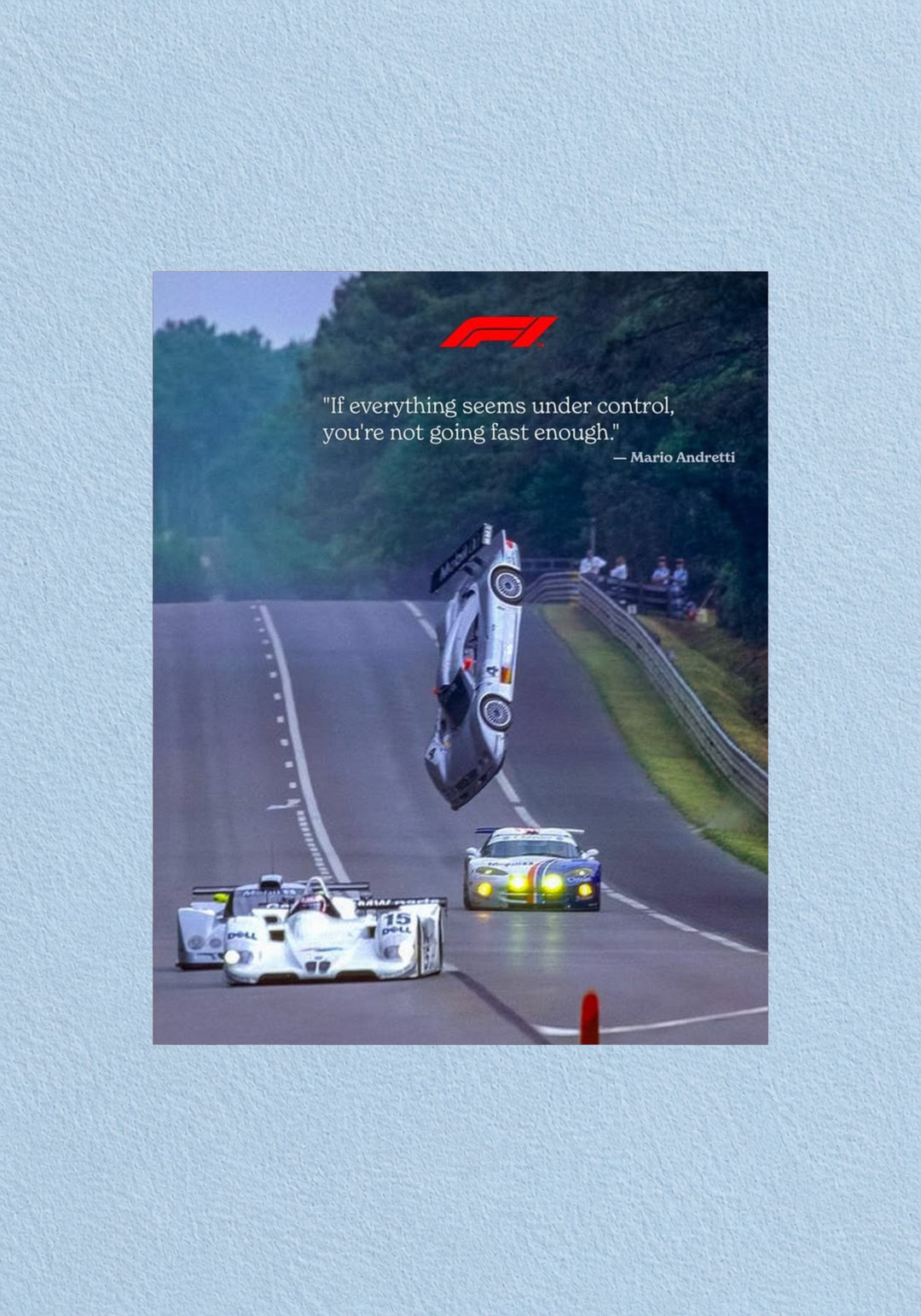 Porsche 917 Le Mans Racing Poster