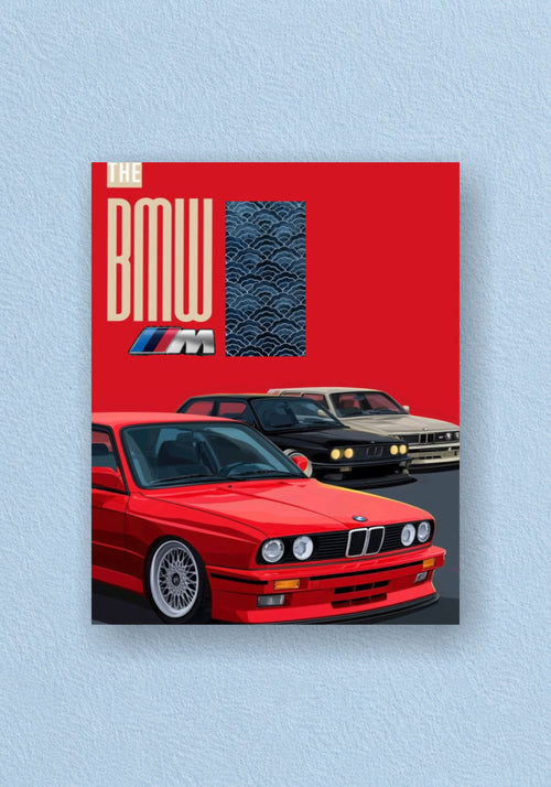 BMW M Twin Car Poster
