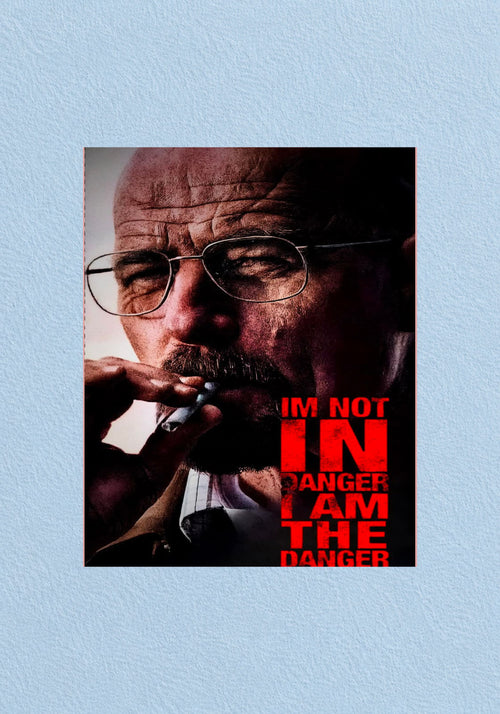 I Am The Danger Breaking Bad Poster