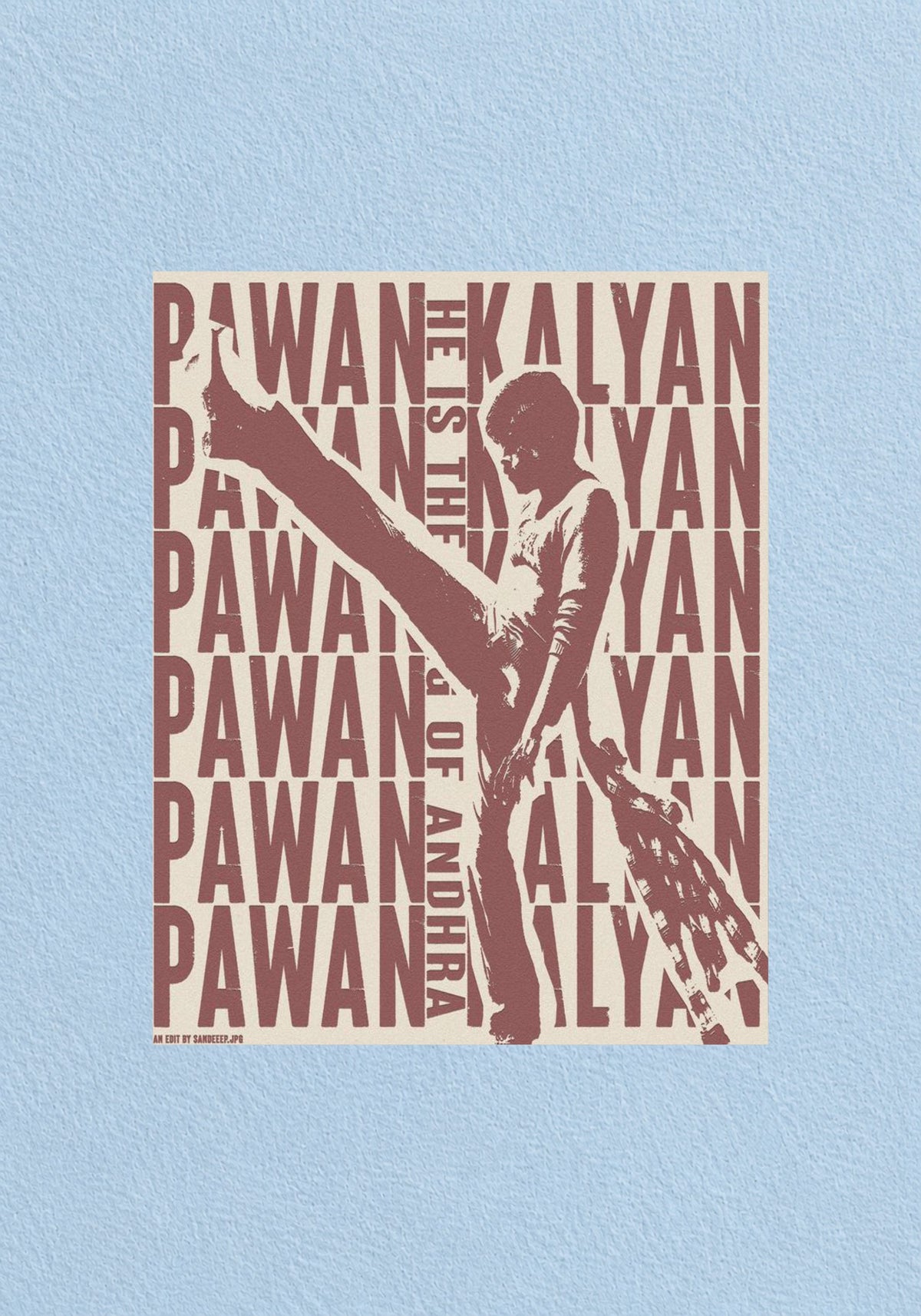 Pawan Kalyan King of Andhra Poster