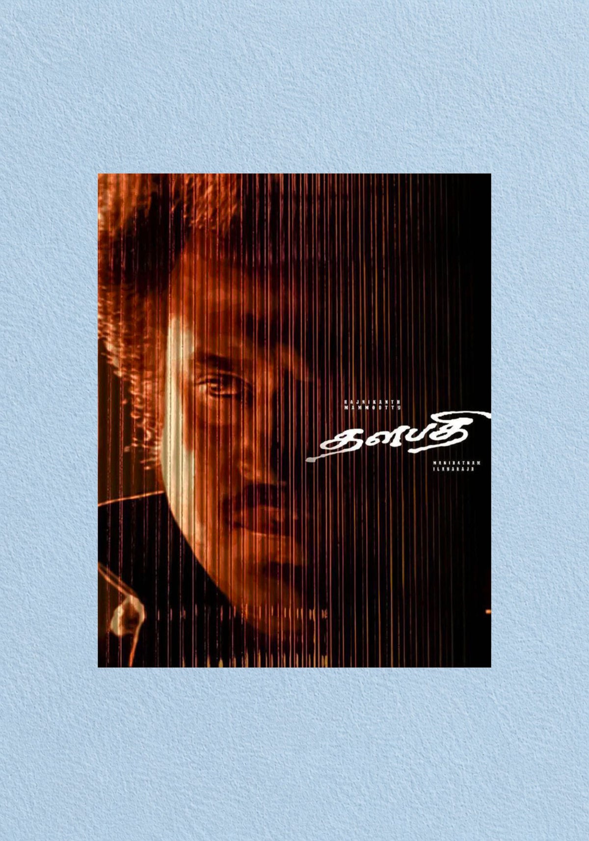 Thalapathi Rajinikanth Poster
