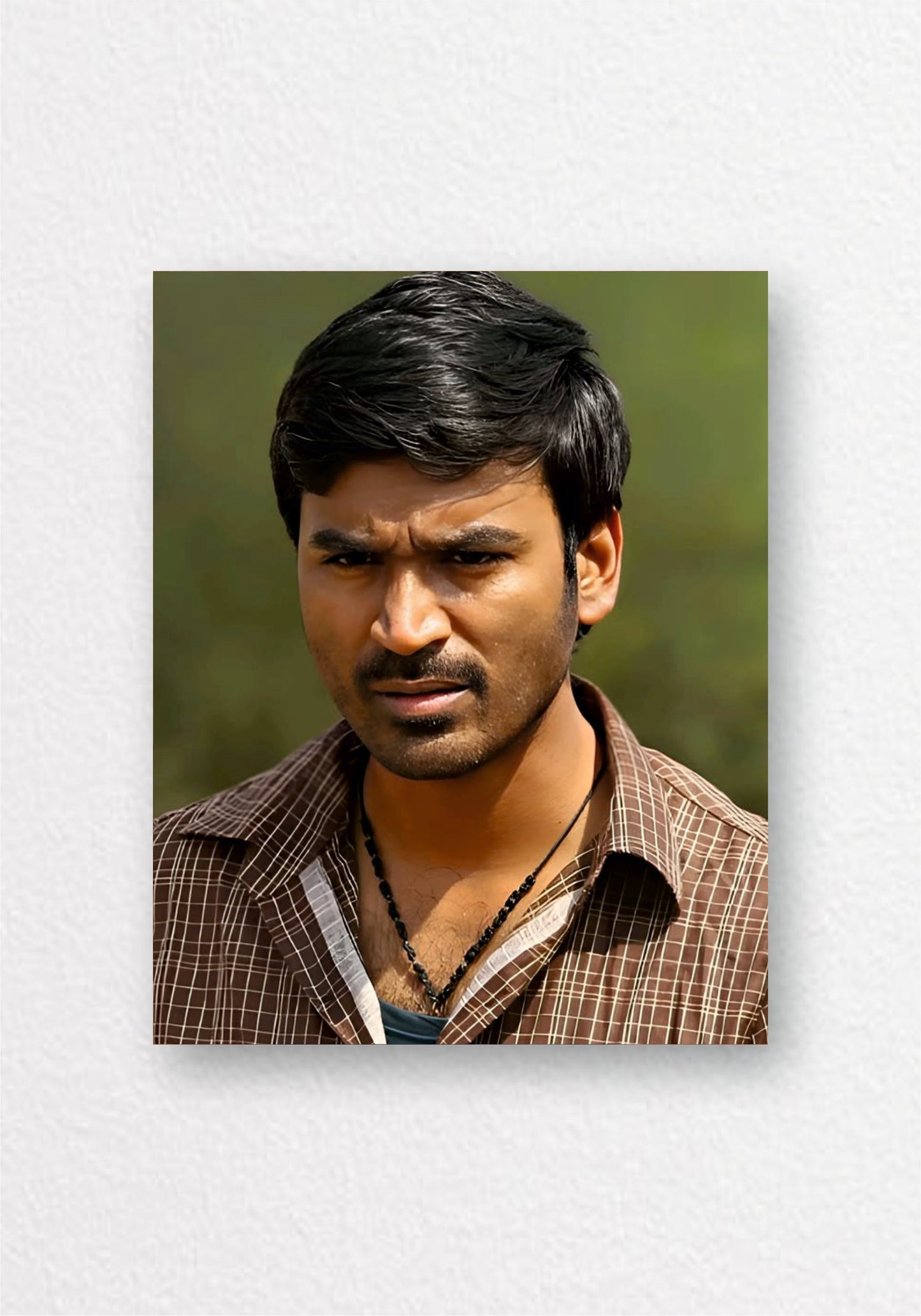 Dhanush Triptych Eyes Pop Art Poster | Tamil Cinema Wall Decor