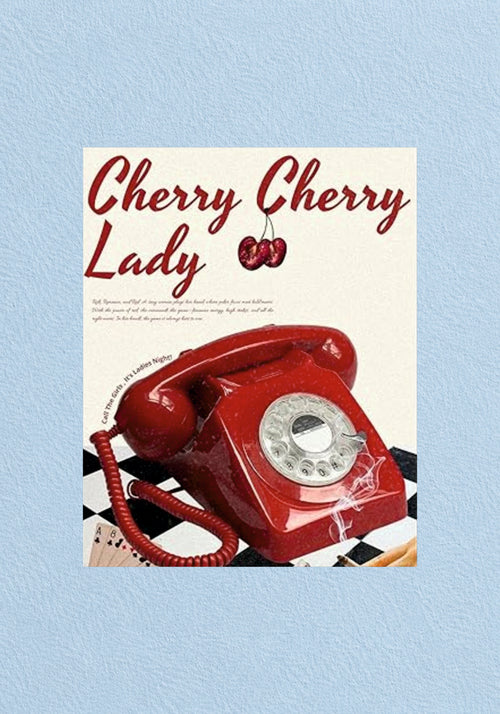 Cherry Cherry Lady Poster | Baddie Wall Art