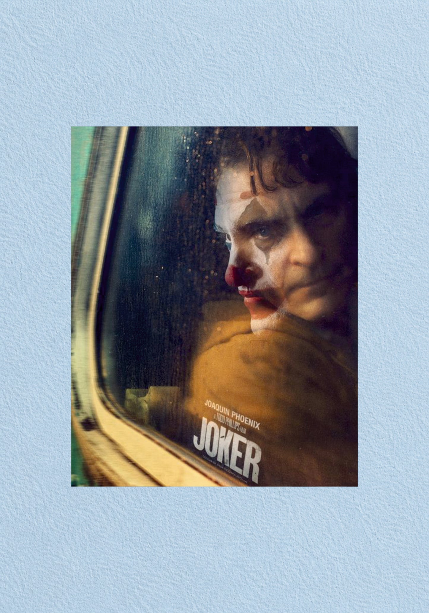 Joker Train Window Poster | DC Wall Poster