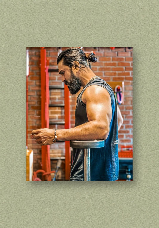 Mega PowerStar RamCharan | Iron Will Gym Candid Poster