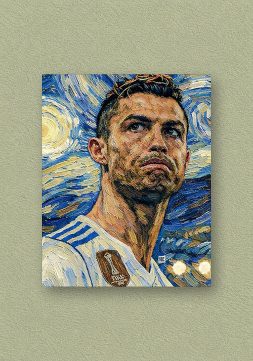 Cristano Ronaldo CR7 | Classic Art Football Legend Poster
